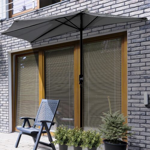 Hebe Half Round Parasol Shade