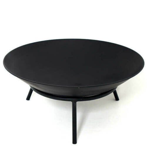 Fuji Round Outdoor Fire Pit with Stand